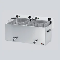 Leje af Elektrisk friture, bordmodel m/ 2 kar